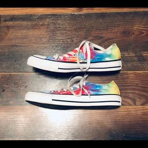 Tie-dye Converse Shoes